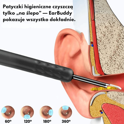 EarBuddy™ - Inteligentny Czyścik do Uszu